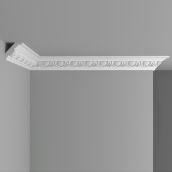 Плинтус потолочный с рисунком DECOMASTER